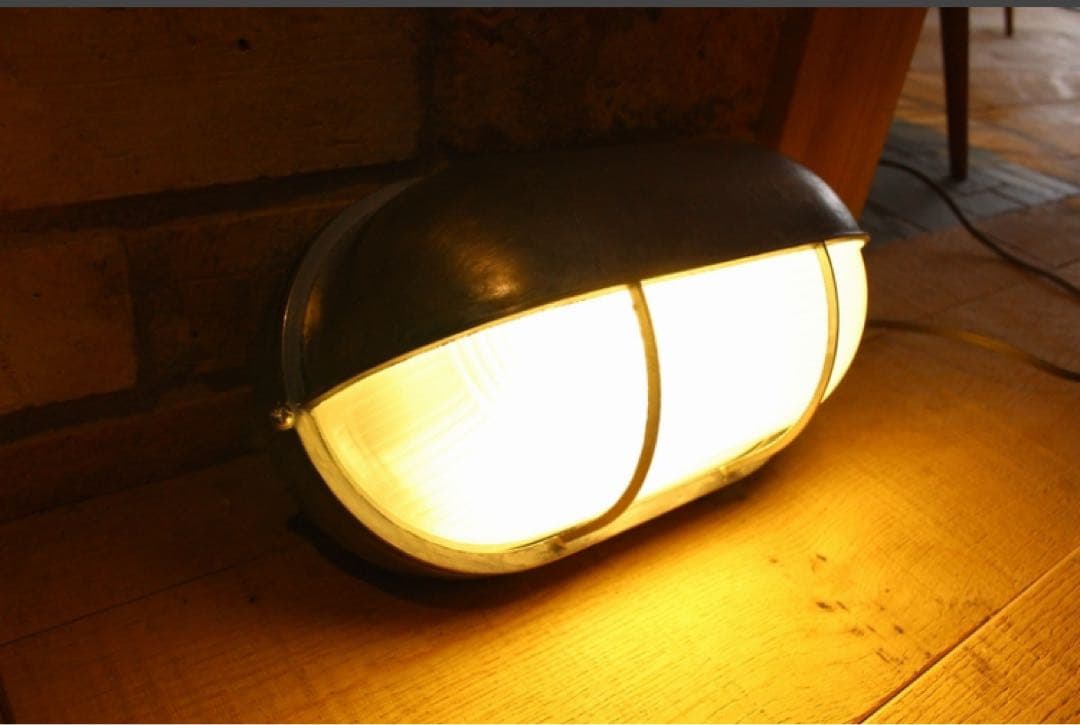 インダストリアルビンテージマリンランプ アンティーク船舶 照明 壁掛けライト