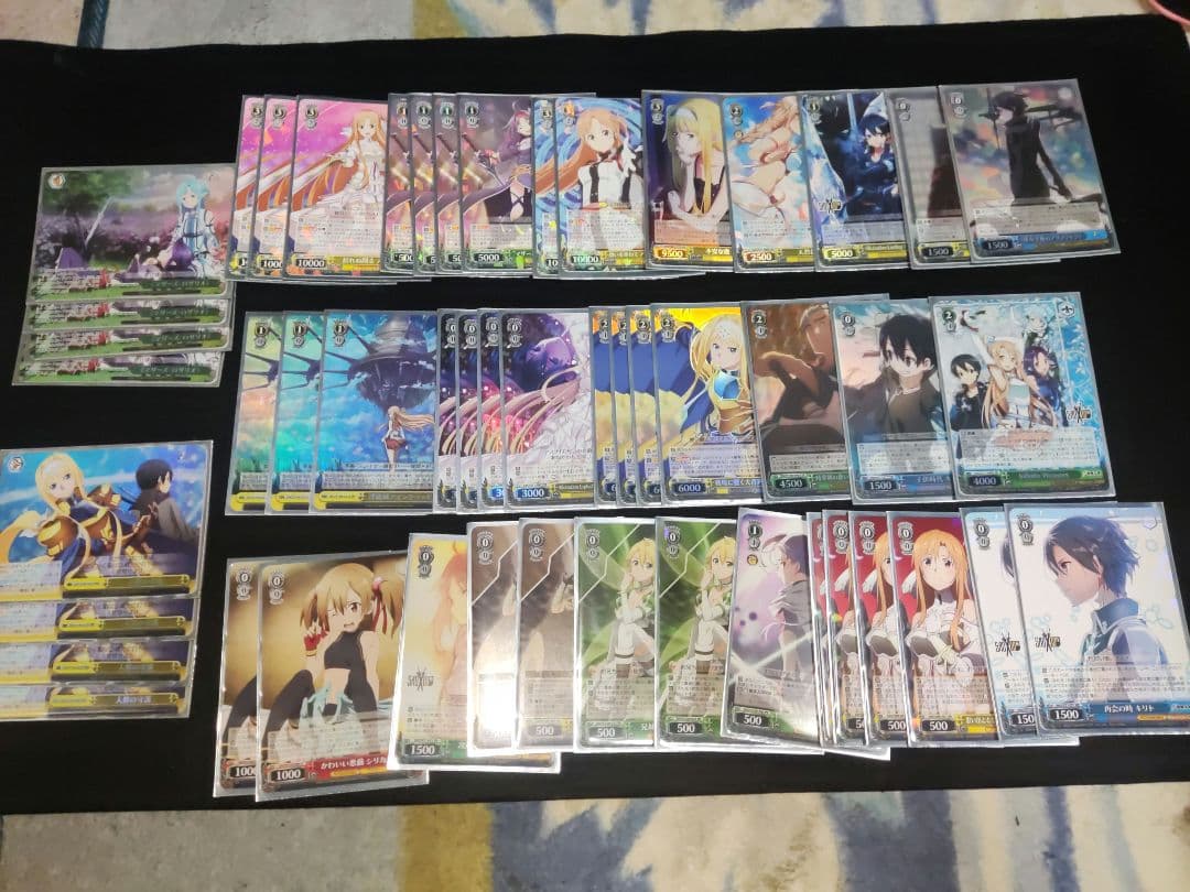 ヴァイス　ソードアートオンライン　貴重ホイル多数　4枝　4宝デッキ