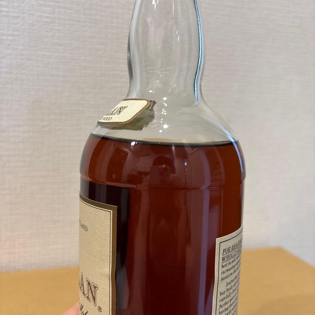 マッカラン 12年 シェリーオークカスク 1000ml 未開封　液面低い　現状品