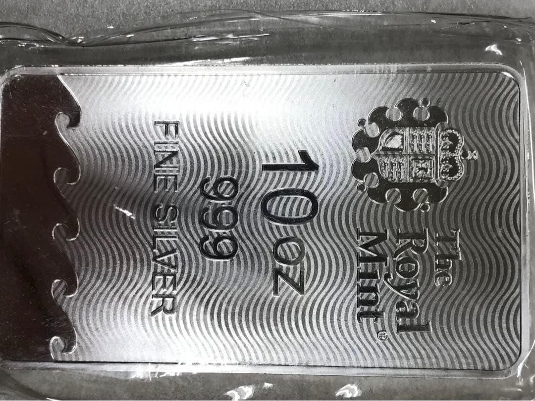 B002 10 oz ブリタニア 銀バー 999