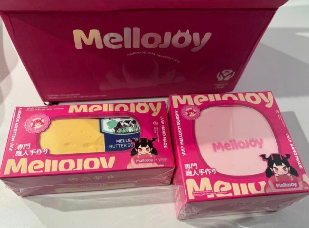 Mellojoy スフレ　ストロベリー　バター　セット　新品未開封　メロジョイ