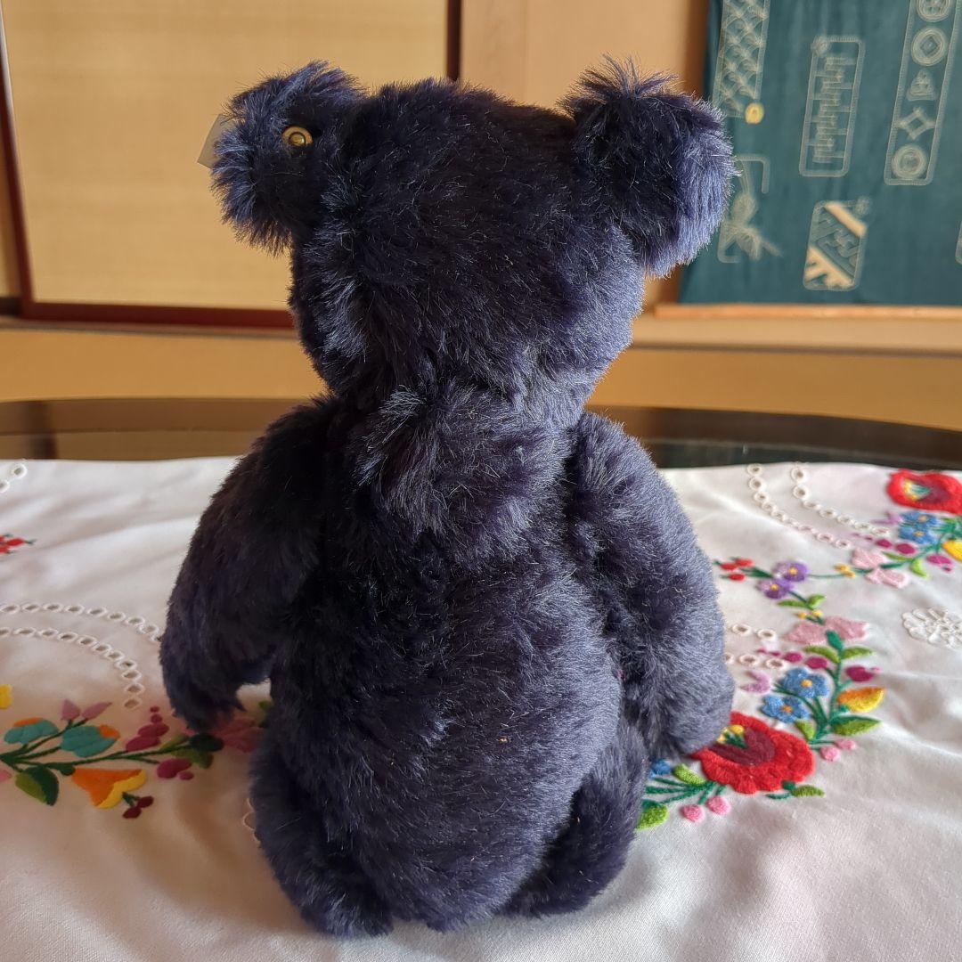 Steiff テディベアダークブルー35