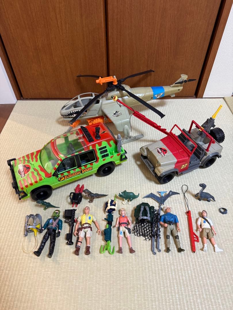 【超希少】93年当時物　ジュラシック・パーク フィギュアセット