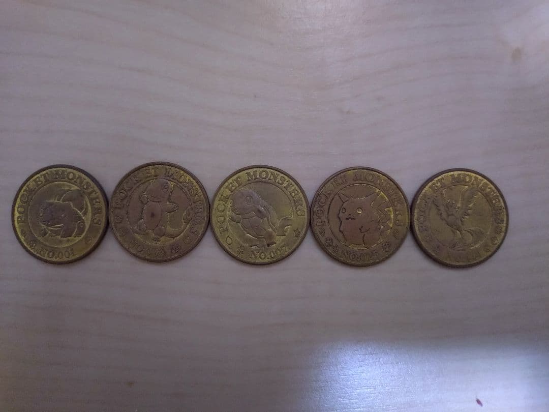 ポケモンメダル 5枚セット