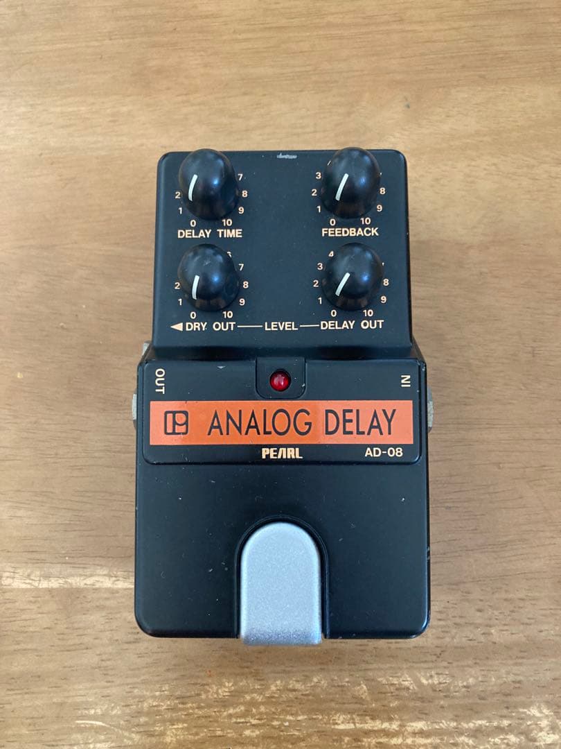 【美品 大幅値下げ】PEARL アナログディレイ AD-08 日本製