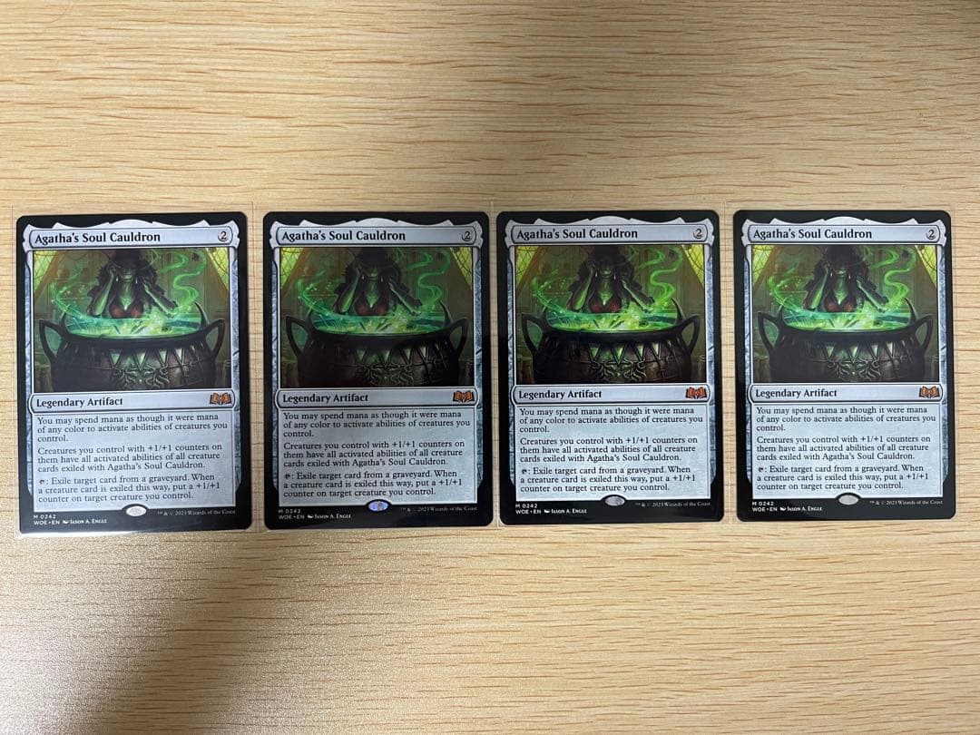 英語版4枚 アガサの魂の大釜/Agatha's Soul Cauldron
