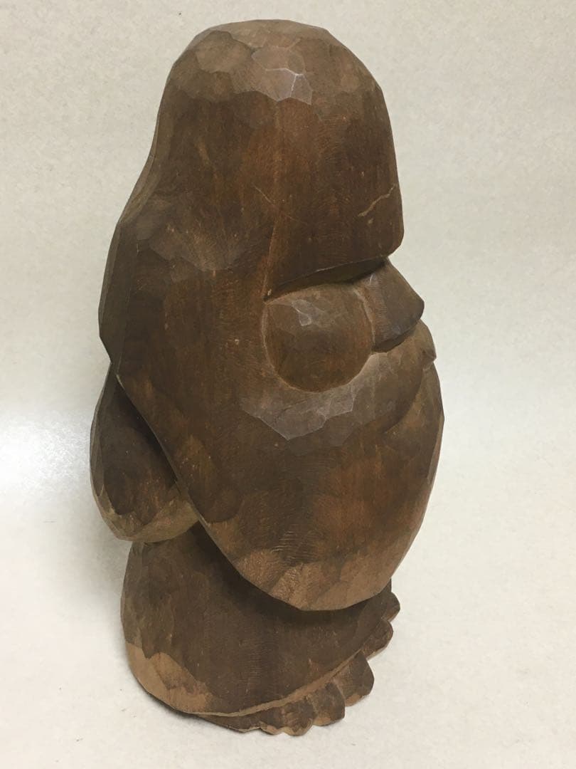 アイヌ民芸品 木彫り 阿寒湖 コロポックル