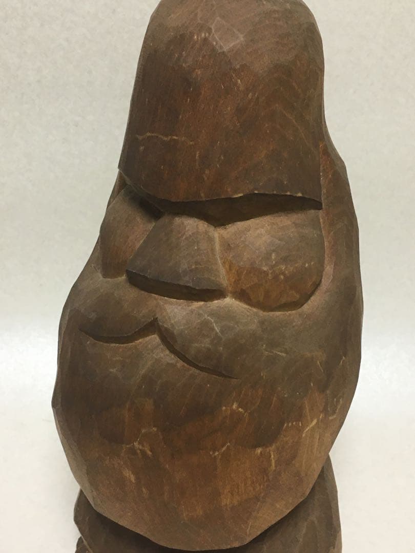 アイヌ民芸品 木彫り 阿寒湖 コロポックル