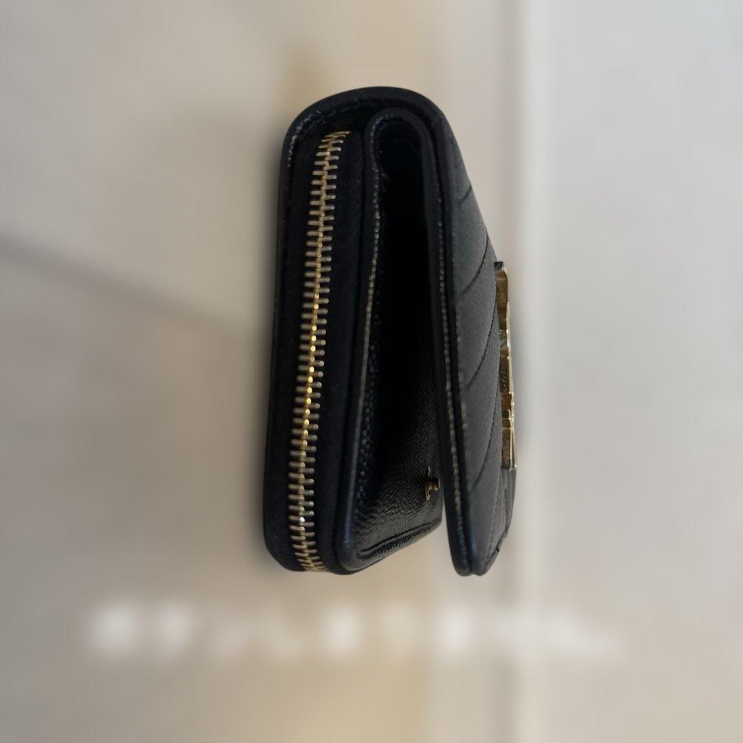 ☆まるも☆【正規品】SAINT LAURENT 二つ折り財布 使用品