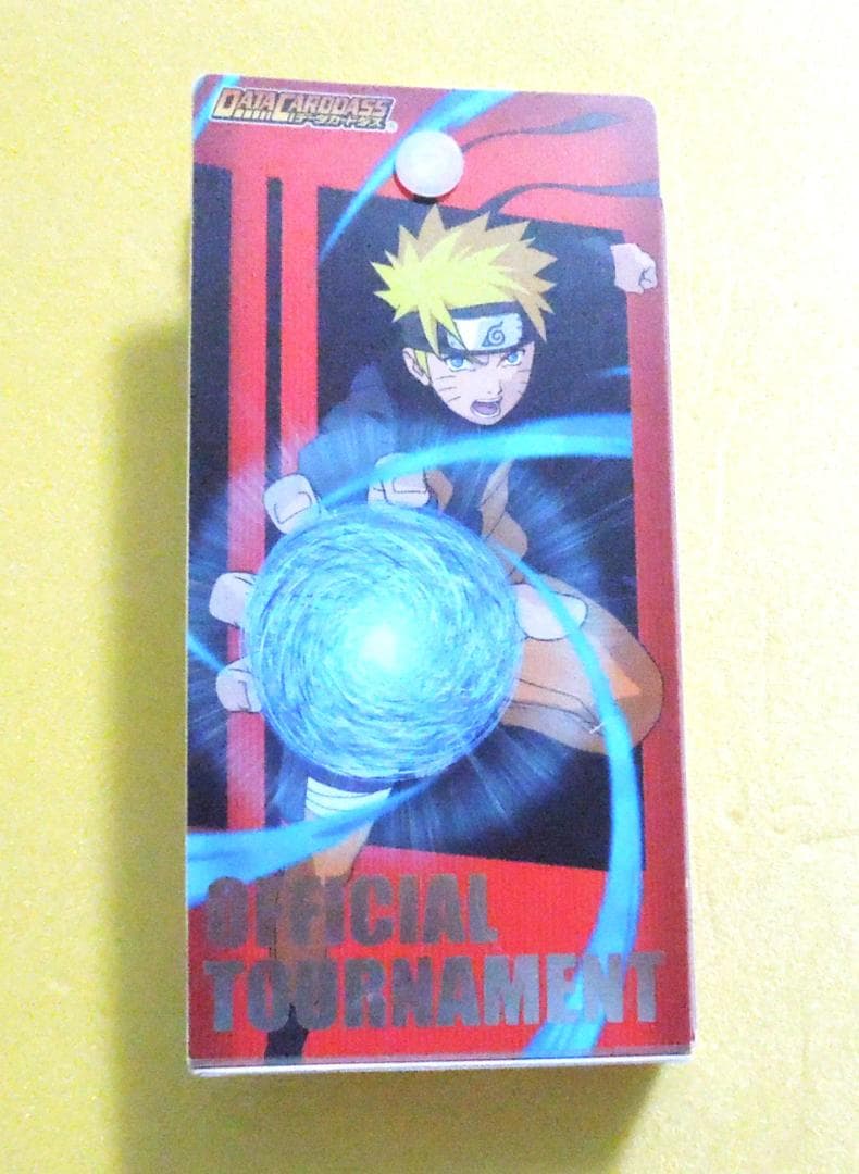 ナルト　データカードダス　オフィシャル　トーナメント　カードファイル　シルバー