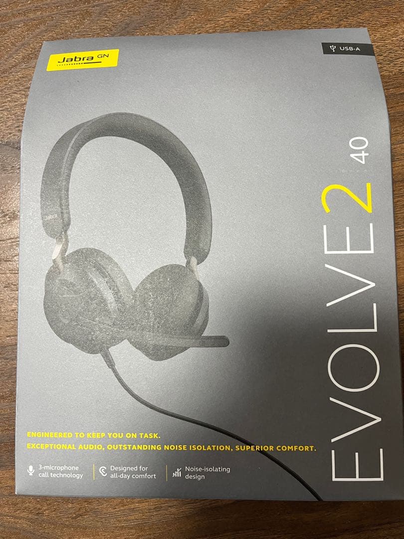 【未開封】Jabra Evolve2 40 ヘッドホン USB-A