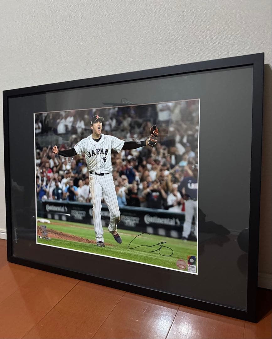 【まっつんさん。専用】大谷翔平 WBC特大写真 MLBホログラム ドジャース入団