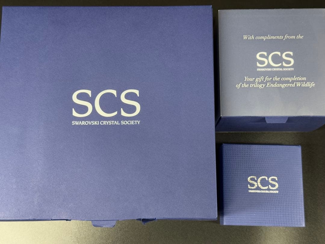 スワロフスキー 2010年 ワイルドライフ 希少な野生動物 トラ SCS限定