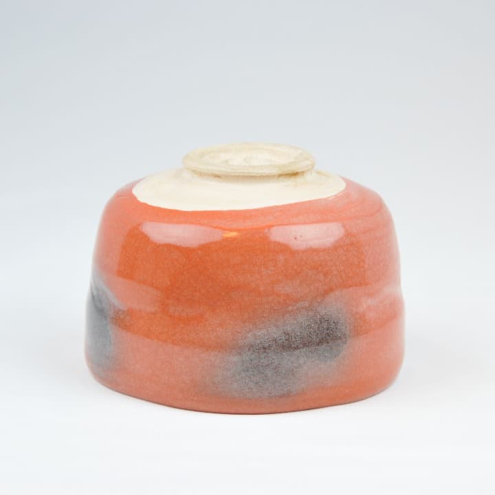 茶道具 抹茶 茶碗【銘】赤楽茶碗