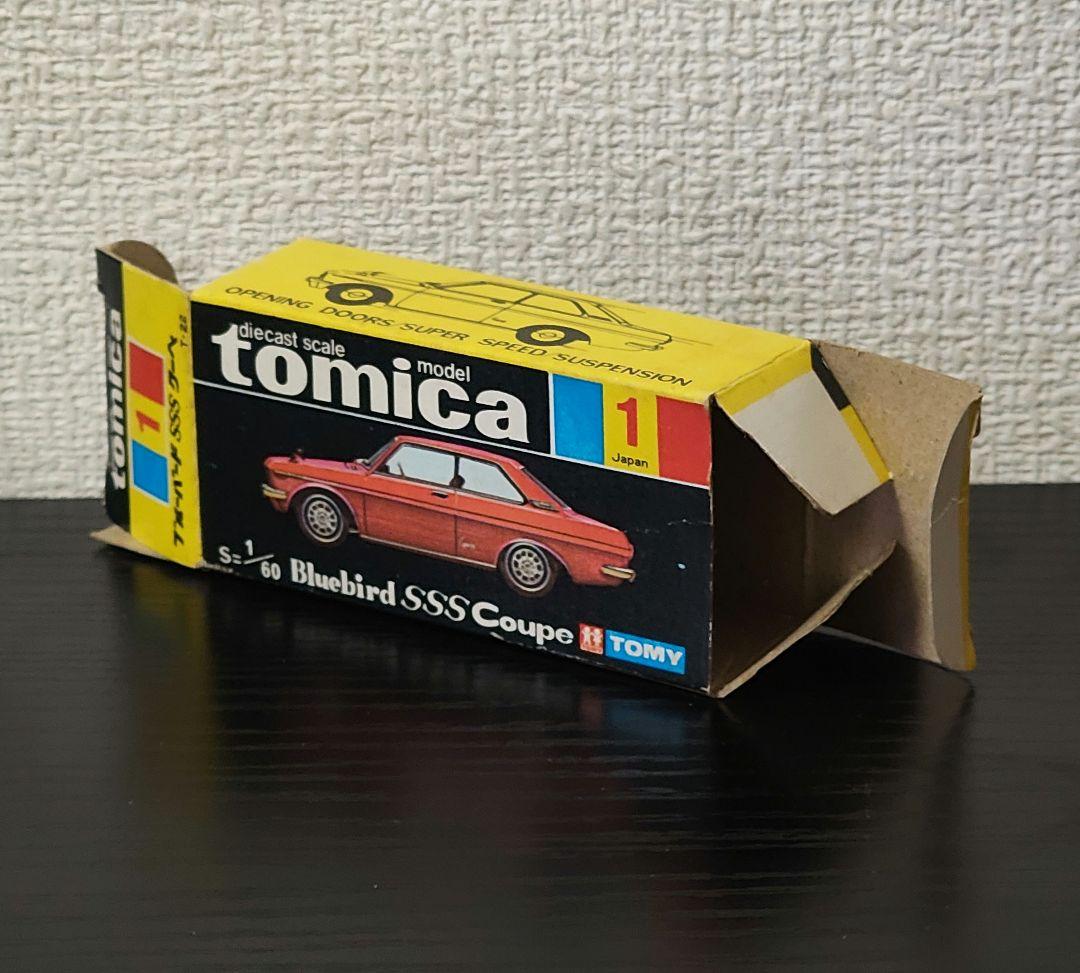 TOMICA　トミカ　ブルーバード　SSSクーペ　1Aホイール　箱付き