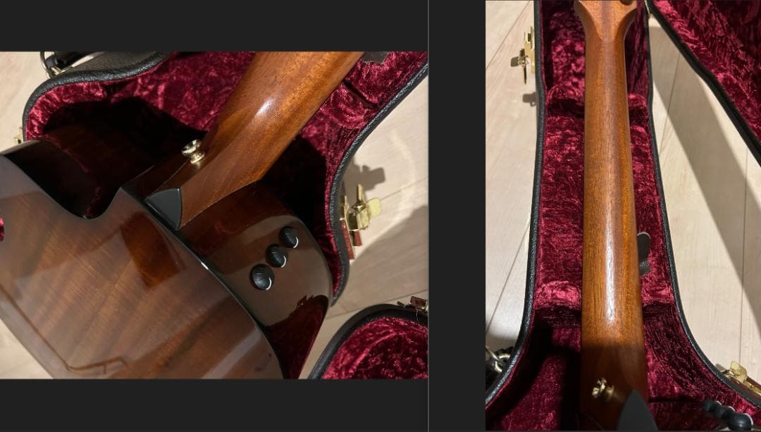 美品　Taylor 224CE-K DLX テイラー コア ハードケース付