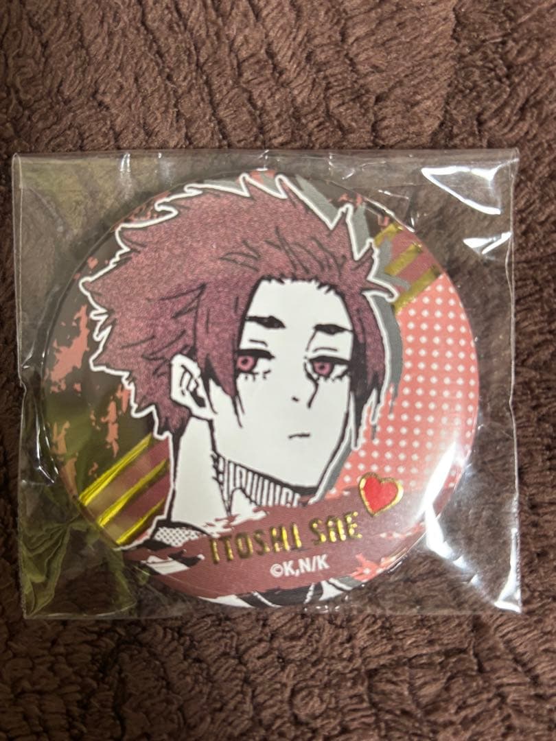 ブルーロック 糸師冴 バレンタイン缶バッジ