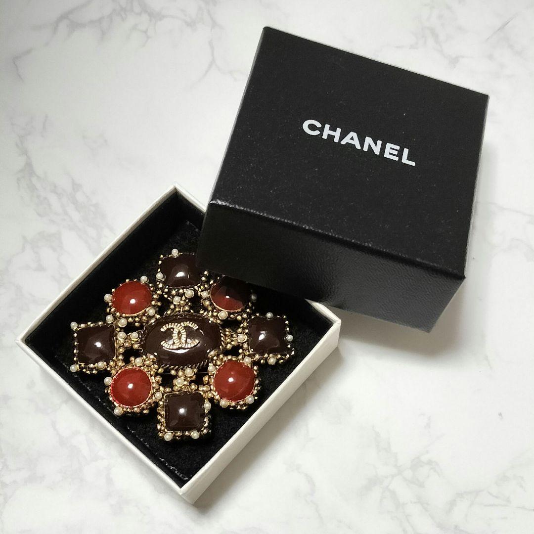 シャネル CHANEL◆ヴィンテージ ブローチ グリポア フェイクパール