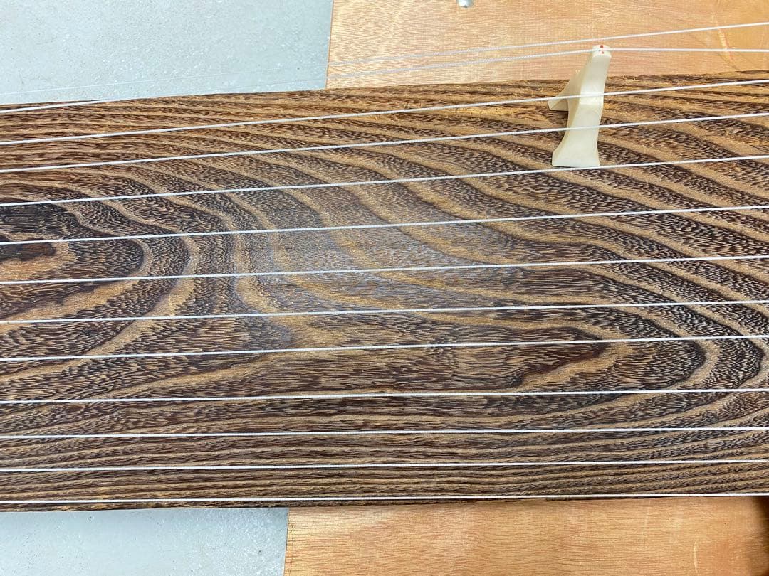 琴 お筝 筝 13弦 小川謹製 焼き印 くり甲