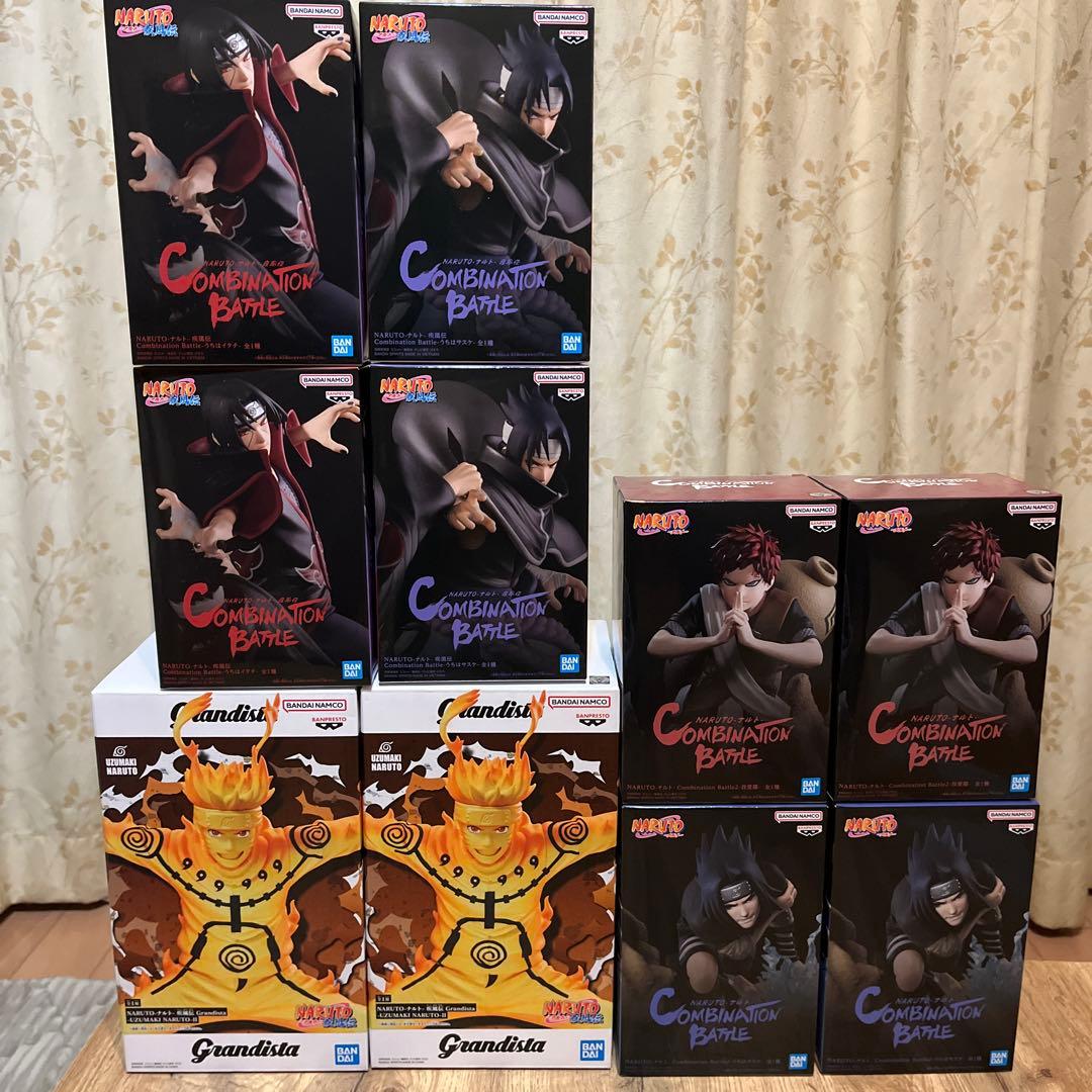 ナルトフィギュア　まとめ売り10個　ナルト　サスケ　イタチ　我愛羅