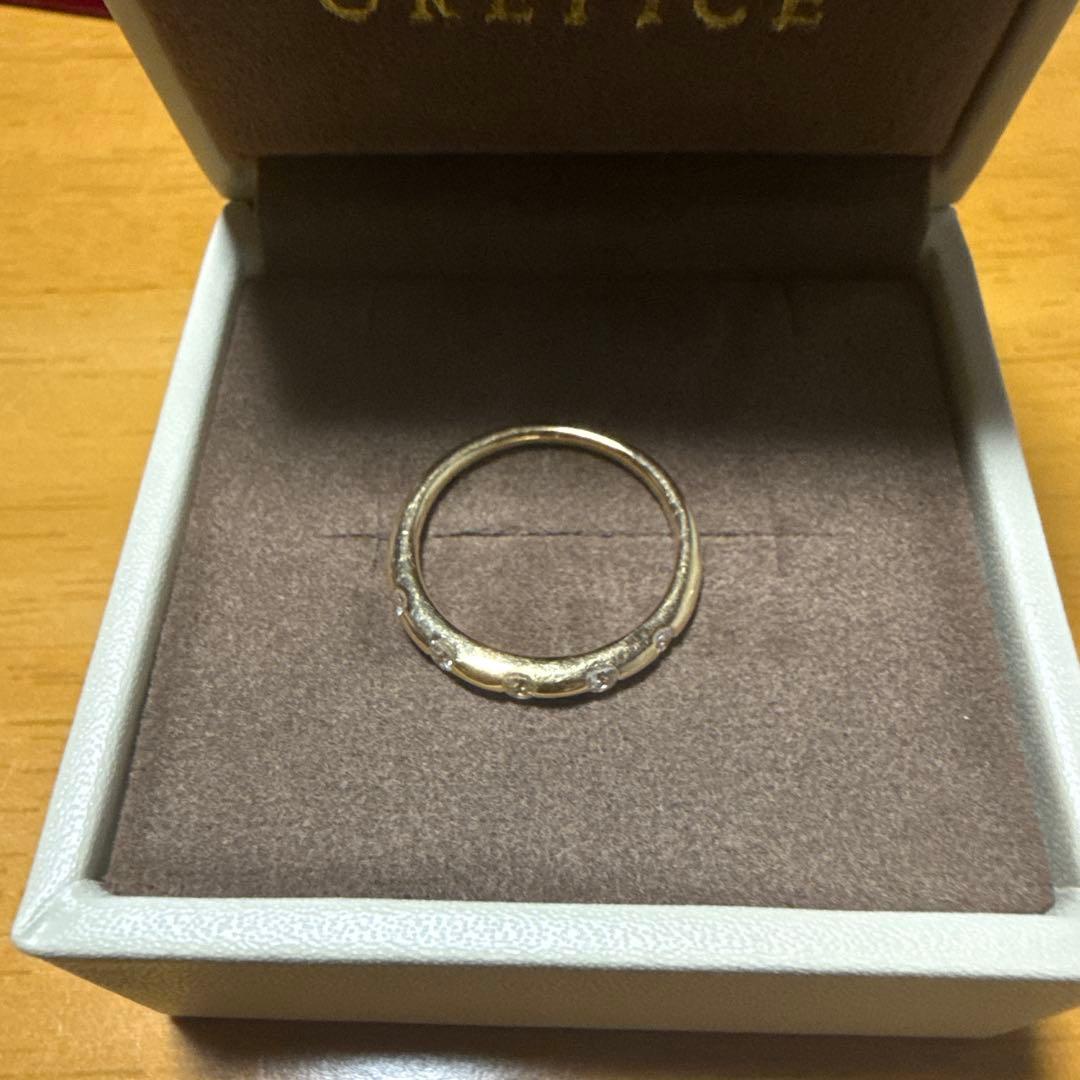 ATELIER OREFICE K18YG ダイヤモンドリング 13号