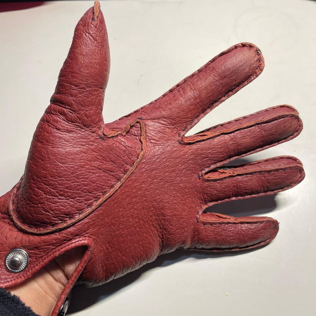 デンツ ペッカリー 7-1/2 ライニング無し　KIRSCHカラー（赤茶色）