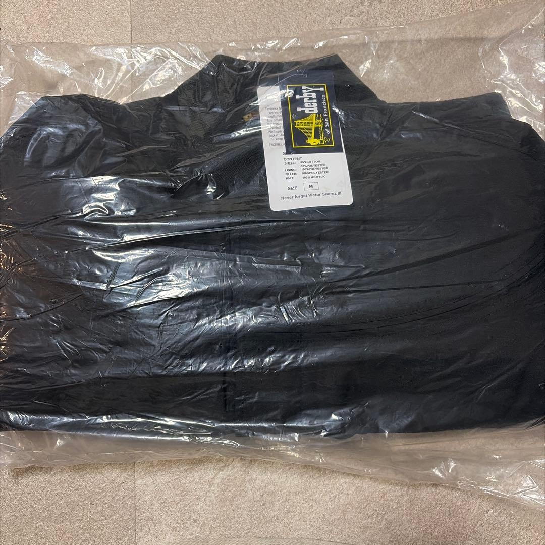 新品 Mサイズ ダービーオブサンフランシスコ 黒 金