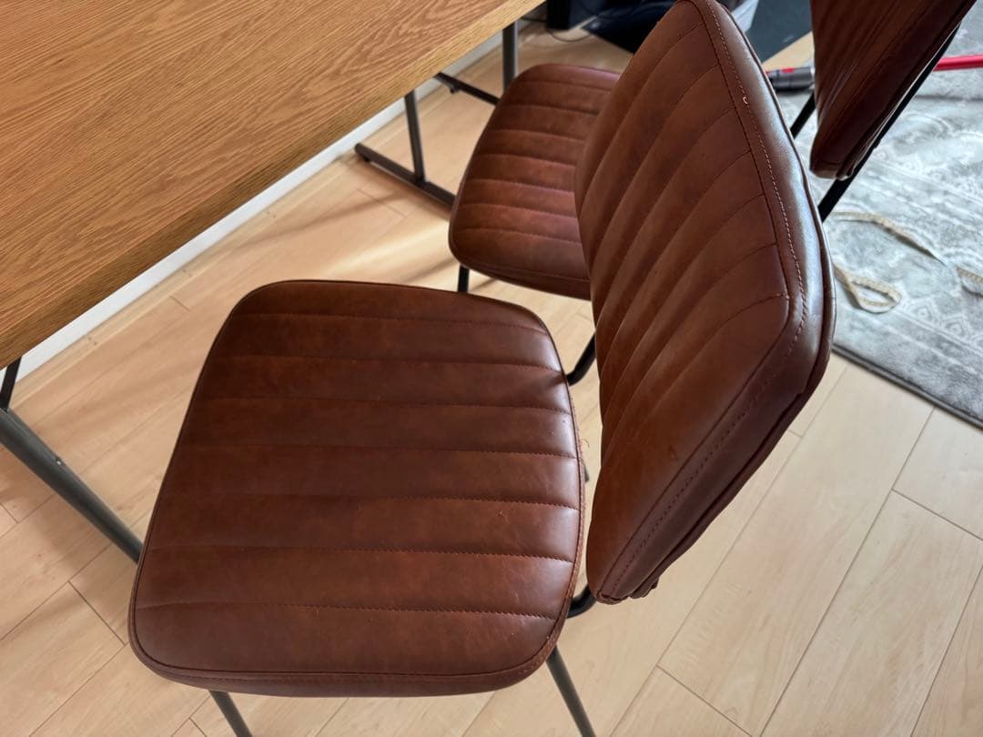 大幅値下げ‼️木製ダイニングテーブル〔引取限定）