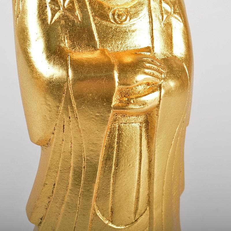 仏教美術　銅鍍金　慈眼院千体観音像　仏像　置物　共箱　C　R6876