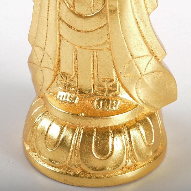 仏教美術　銅鍍金　慈眼院千体観音像　仏像　置物　共箱　C　R6876