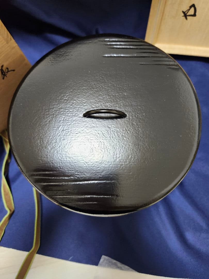 高取焼 14代　亀井味楽 高取水指 裏千家　鵬雲斎 花押　水指　茶道