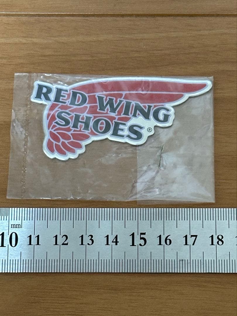 激レア 非売品　レッドウイング　アルミステッカー　redwing