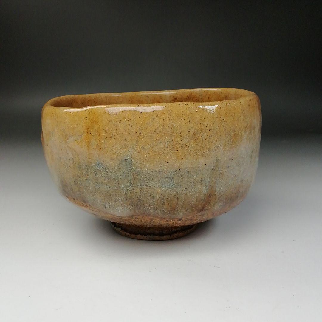 Ｔ２１４　茶碗　『大樋焼』『大樋長楽造』　共箱　抹茶碗　茶道具