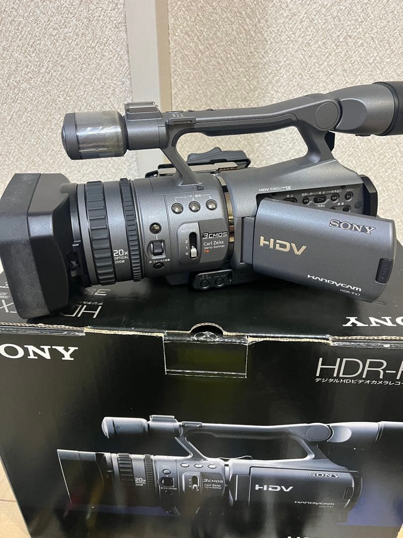 〈レア〉SONY HDR-FX7 ビデオカメラ 本体 完全セット