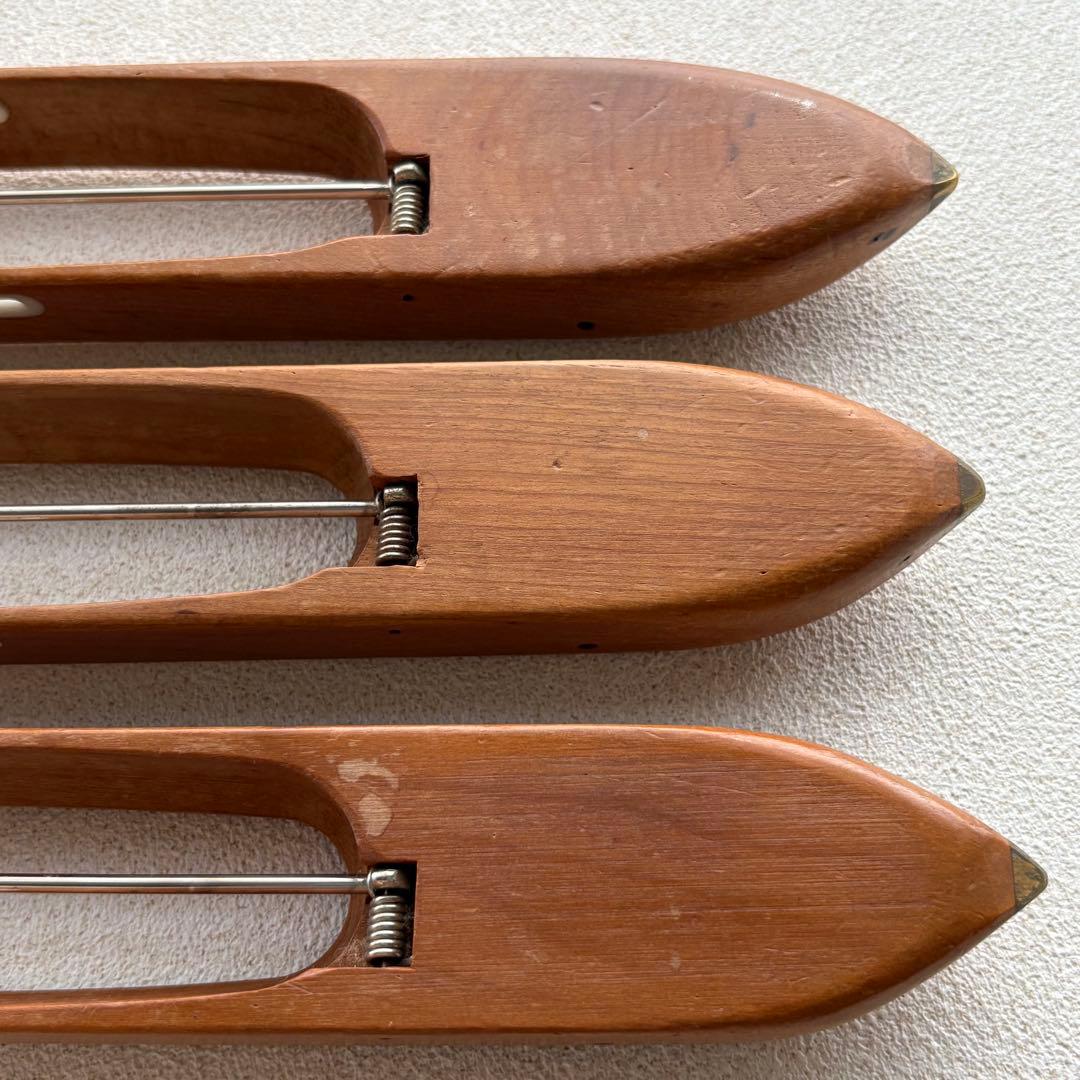 船型シャトル3号（27ｃｍ）東京手織機　３本セット　＋おまけ１本