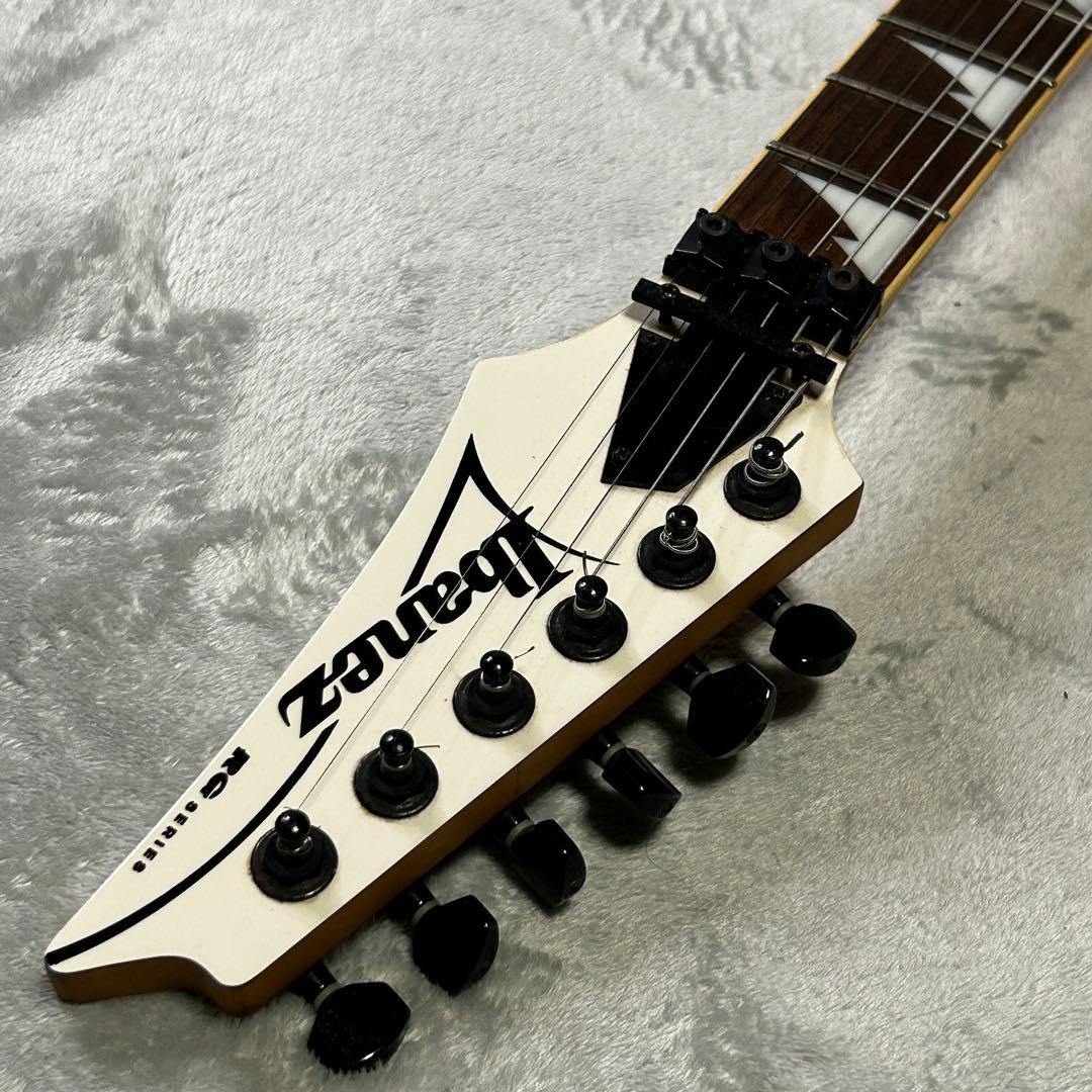 Ibanez RG350DX エレキギター ホワイト - 純正ソフトケース付き