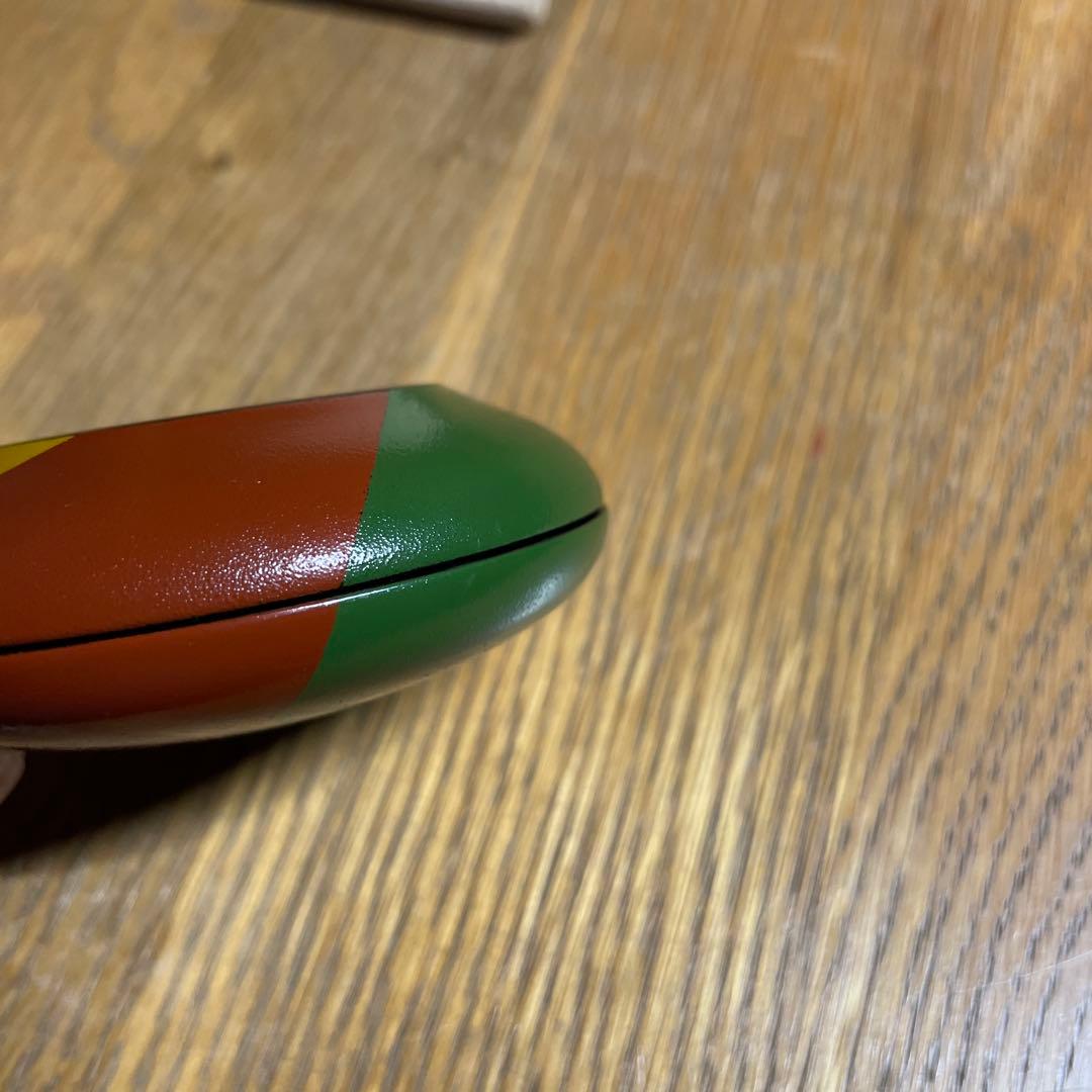 塗師　山下甫斎　独楽香合　共箱