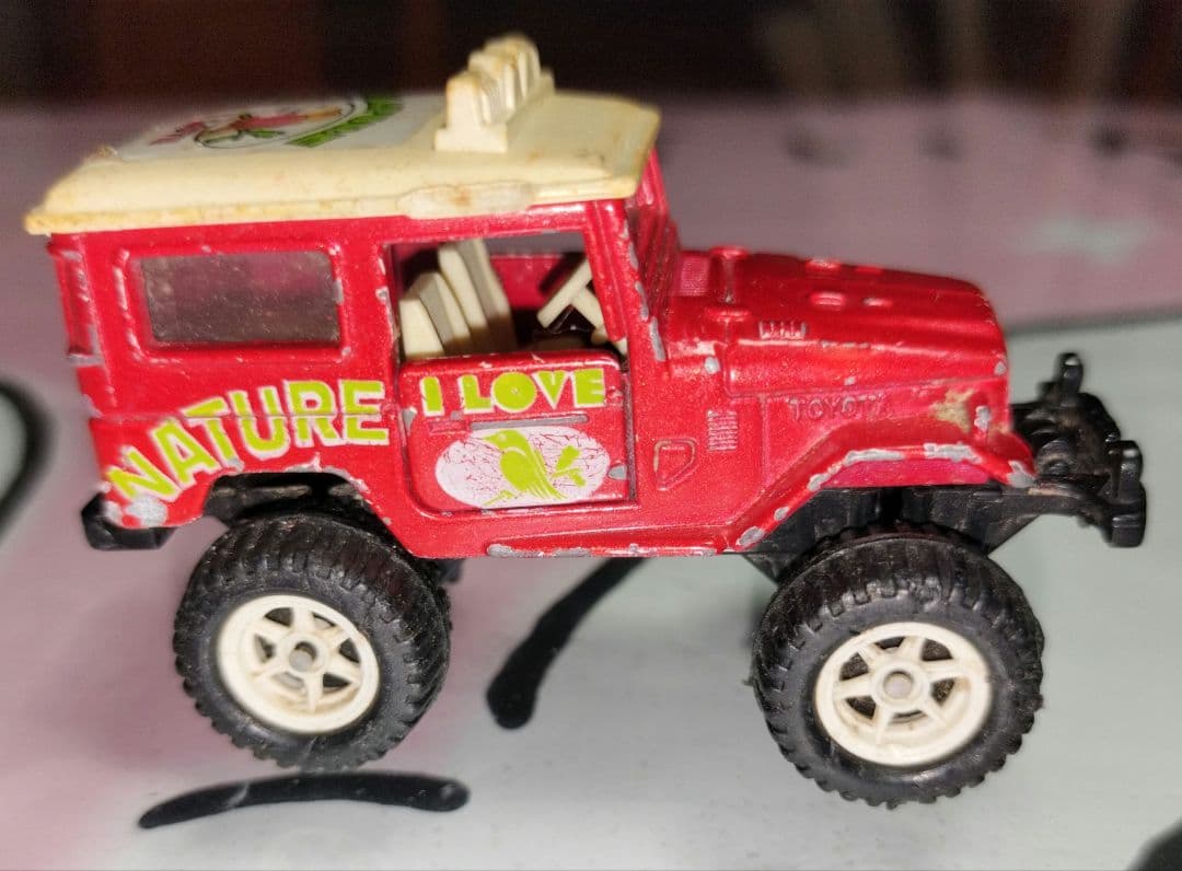 赤いミニカー 自然愛好クラブ