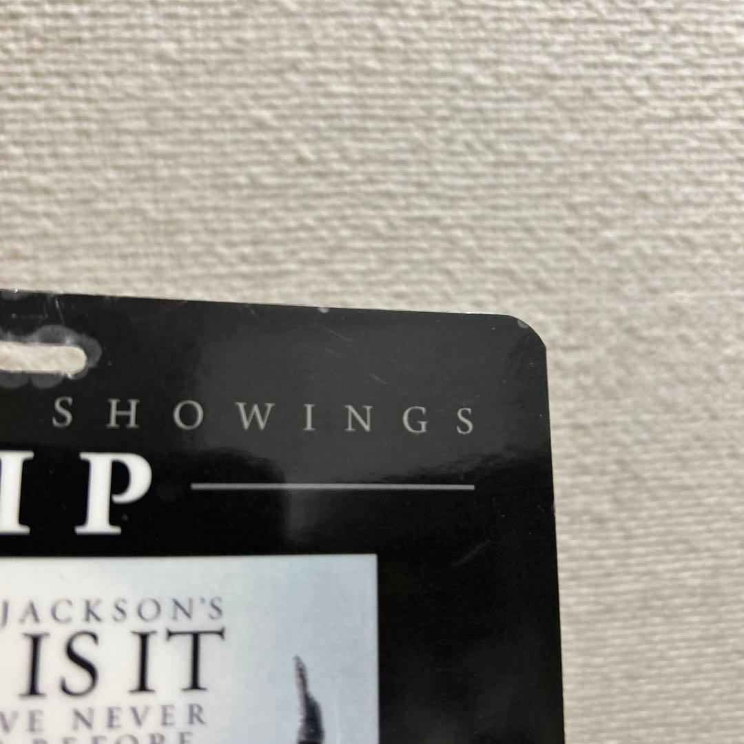 マイケル・ジャクソン THIS IS IT VIPパス　セット先行プレミア上映