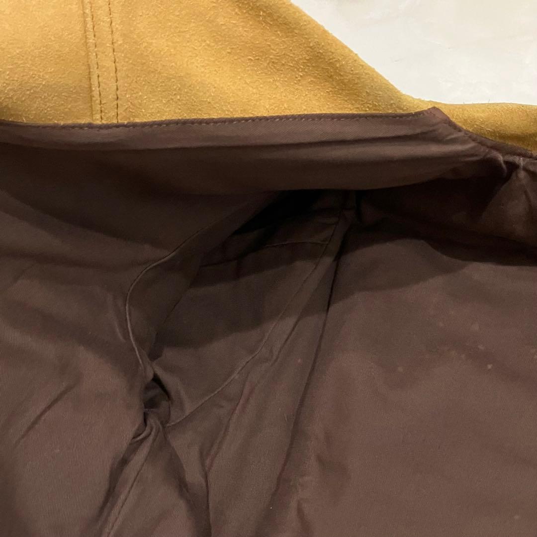 【希少サイズ40】AERO LEATHER スエード トラッカージャケット