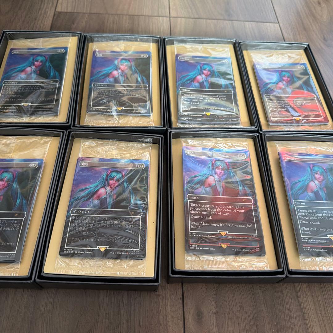 【8セット】MTG 初音ミク foilJP ENFoil Edition