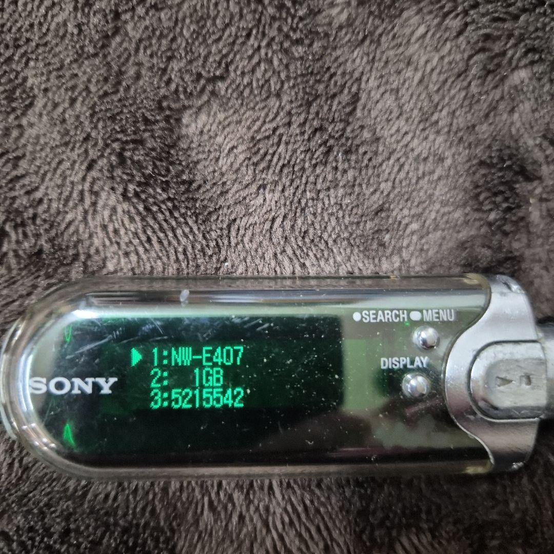 SONY デジタルオーディオプレーヤーWM-E407 1GB