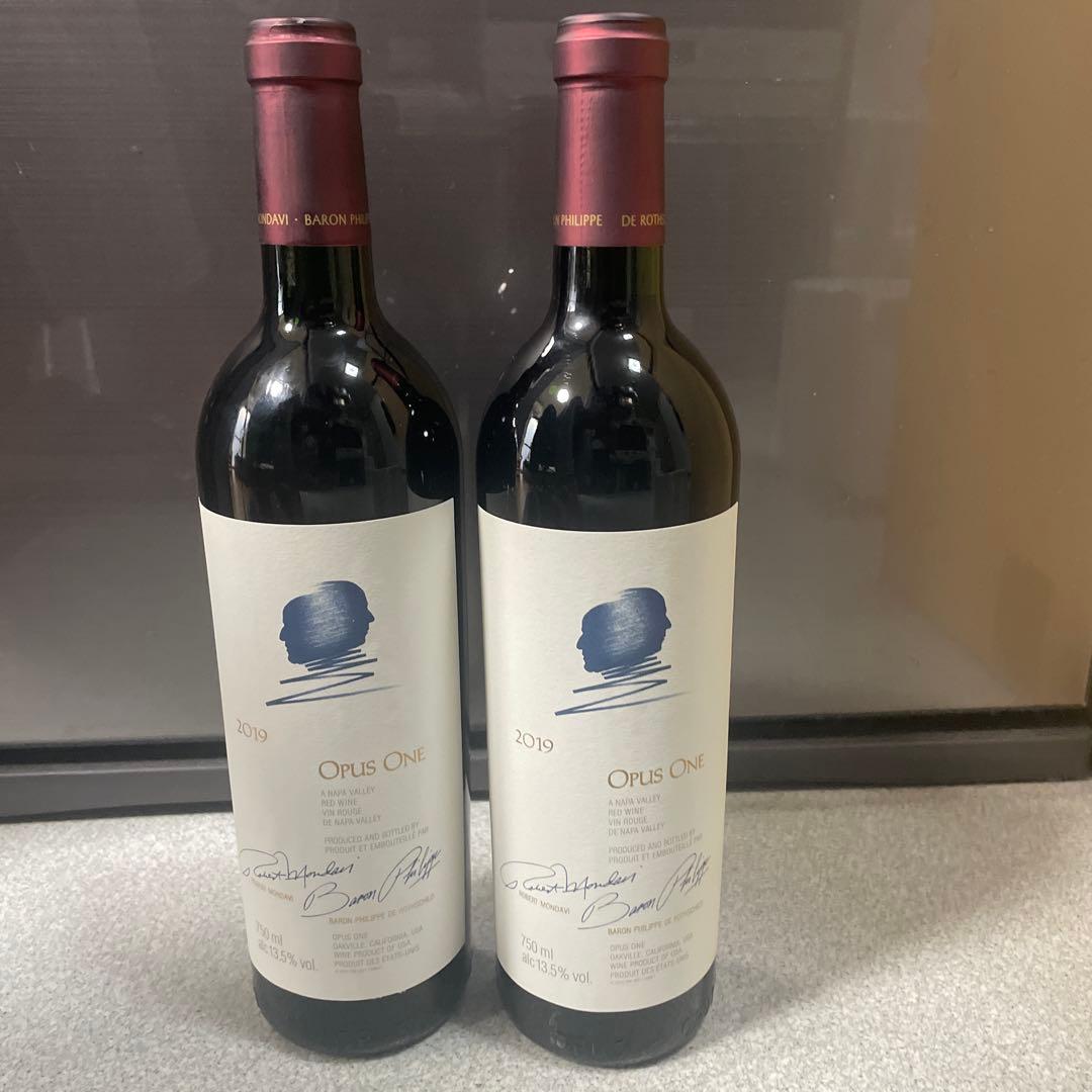 2本 750ml Opus One オーパスワン 2019 750ml(15）