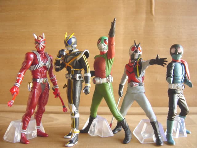 ♯Cce07GC仮面ライダーアルティメットソリッド5種