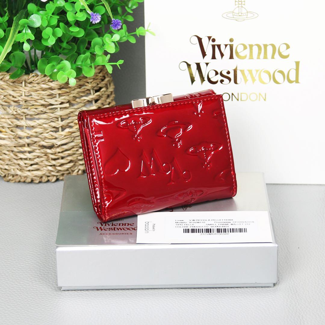 Vivienne Westwood ヴィヴィアン三つ折り財布 赤o 1