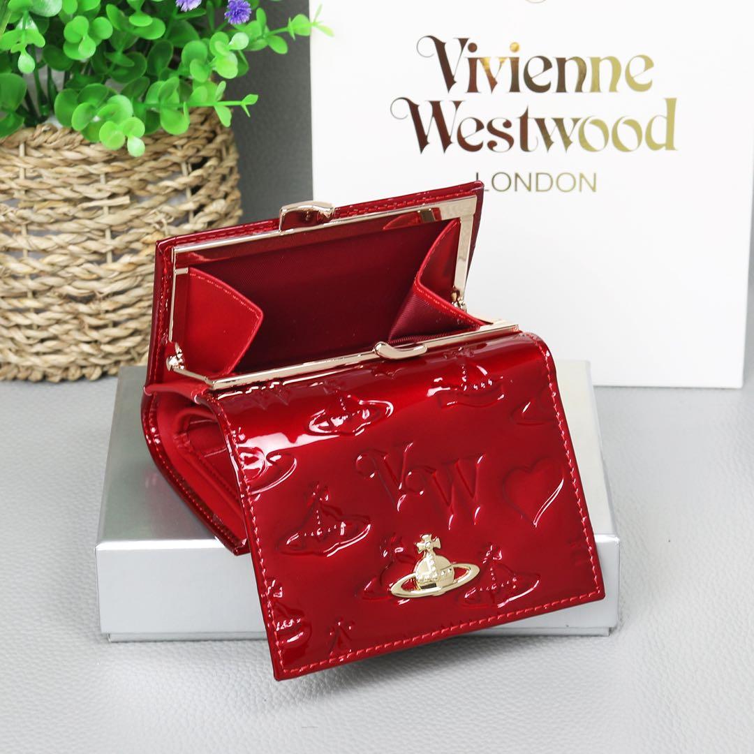 Vivienne Westwood ヴィヴィアン三つ折り財布 赤o 1