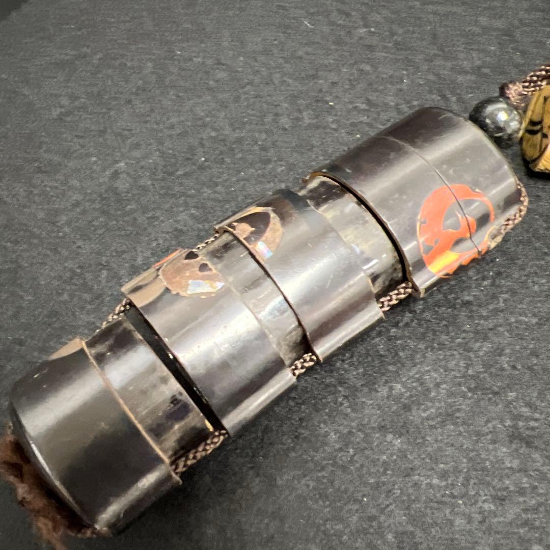 江戸時代　五段印籠、極上根付　73g 東Y7-1203☆2F