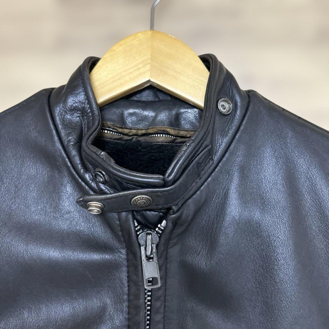 schott ライダース141 シングル 36 スタンドカラー