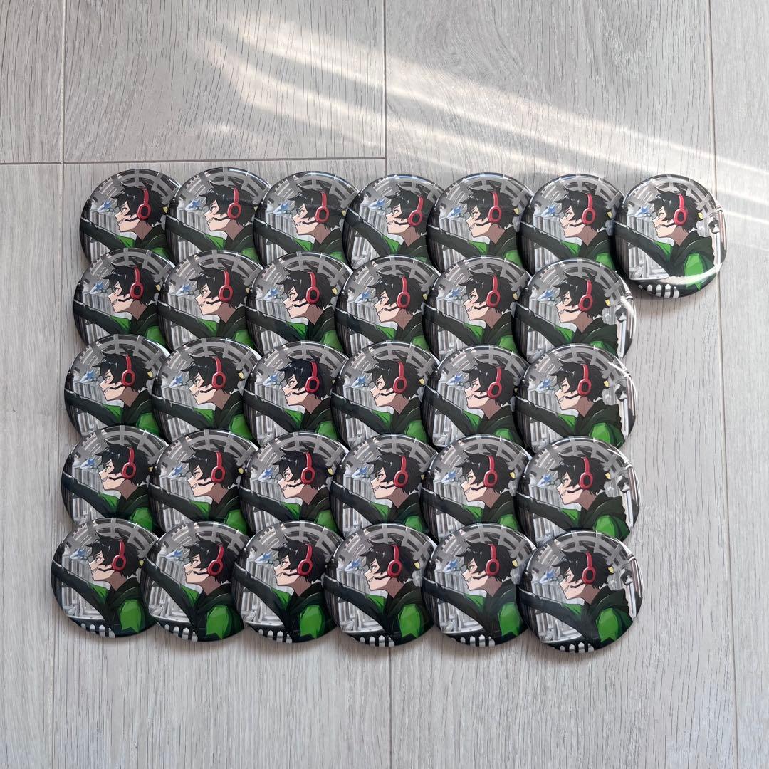 ワイテルズ シャークん 展示会 缶バッジ 白尾博物館