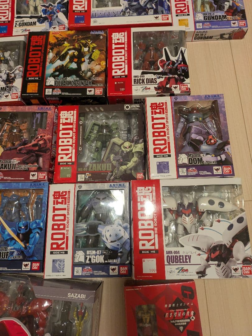 ロボット魂 機動戦士ガンダム　21体セット